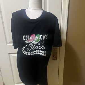 Chucks and Pearls Tee